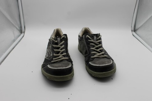 A0029 Mustang Baskets Gr.41 Gris Et Noir Avec Mustang-Schriftzug Bien - Photo 1/1