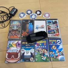 Sony PSP 1000 Used Console with 13 Game Set, Singapore Region From Japan