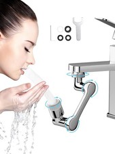 Faucet Extender 1080 Degree Swivel Faucet Aerator Large-Angle Rotating Splash