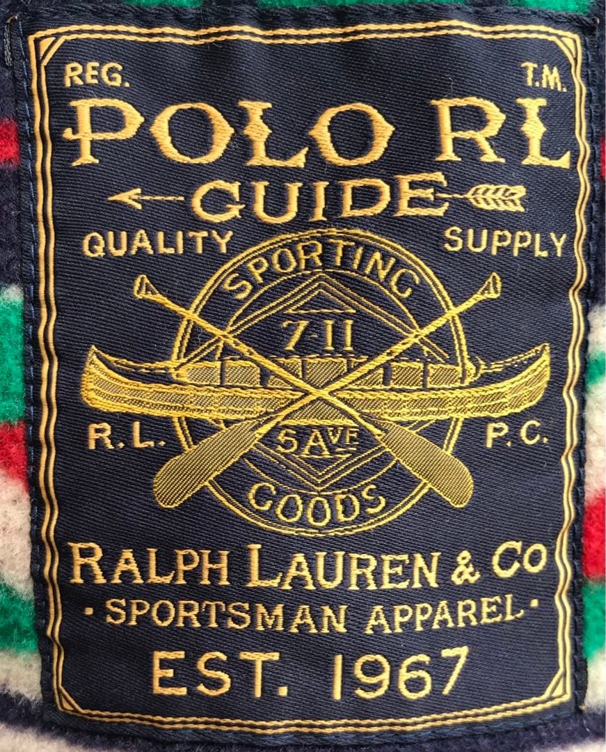 Ralph Lauren Native Pattern Shearling Collar XS W… - image 10