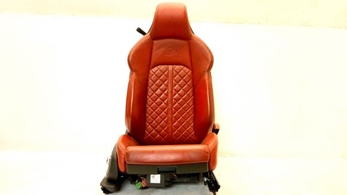 18-24 Audi B9 F5 S5 A5 Coupe Front Seat Red Leather Right Passenger Oem 011326 - Picture 1 of 16