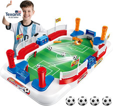 Mini Foosball Table Soccer Board Games for Kids Adults Indoor Table Games with D