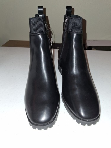 Taryn Rose Faks schwarze Damen-Stiefelette mit Reißverschluss Größe 8 - Bild 3 von 14