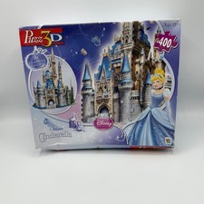 Disney Princess Puzz3D Cinderella Castle Puzzle 400 pieces Sealed, Unopened Box