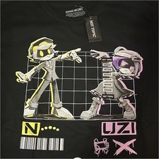 Hot Topic Murder Drones N and Uzi prom shirt medium NEW OFFICIAL NEVER WORN!
