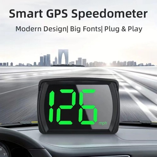 GPS HUD Speedometer Head-Up Display, Digital Speed Meter with MPH, Large LED ... - Picture 8 of 8