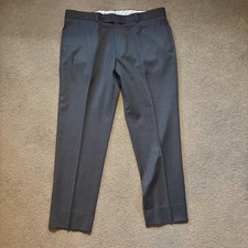 Brooks Brothers 1818 Slim Pants Men  s 35x30 28 Grey REDA 1865 Italian Fabric