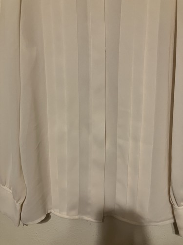 josehine taglia 12 media avorio chiffon poliestere manica lunga - Foto 4 di 10