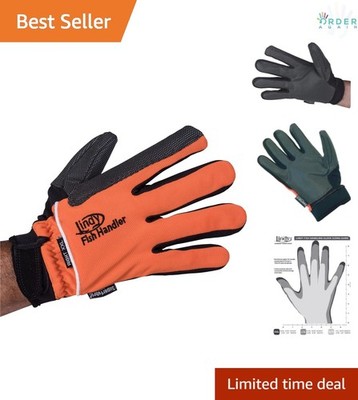 Fish Handling Glove Puncture-resistant Superfabric for Fishing Unisex Extra L...