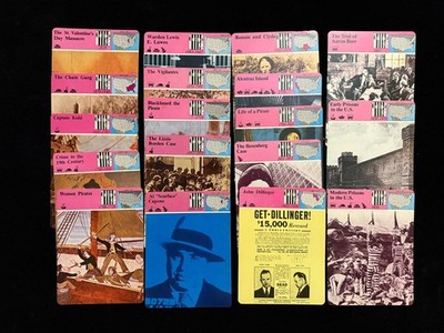 1979-81 Panarizon Story of America DAILY LIFE - CRIME (18/32) - Excellent