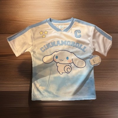 Cinnamoroll Jersey TShirt Youth Medium (8) Blue/White