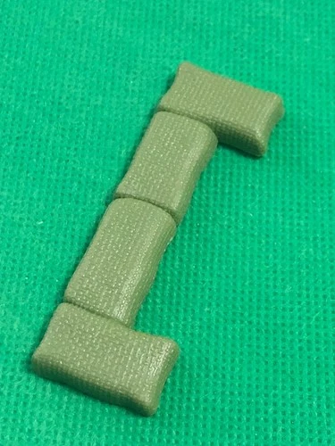 Vintage GI Joe ARAH 1984 Watch Tower SANDBAG NO HOLE Battle Station playset part