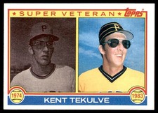1983 Topps #18 Kent Tekulve Pittsburgh Pirates