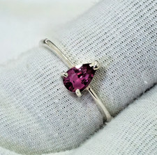 Elegant Sapphire Ring- Silver 925- Size 6.75 US- FSHP- Engagement/ Party/ Gift