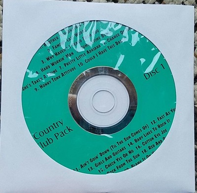 COUNTRY KARAOKE CDG DISC VOL 1 - ALAN JACKSON,GEORGE STRAIT REDNEX WYNONNA 