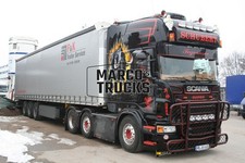 LKW Foto Scania R-Series Planensattelzug Deutschland schwarz SCHUBERT Teg #c9ii
