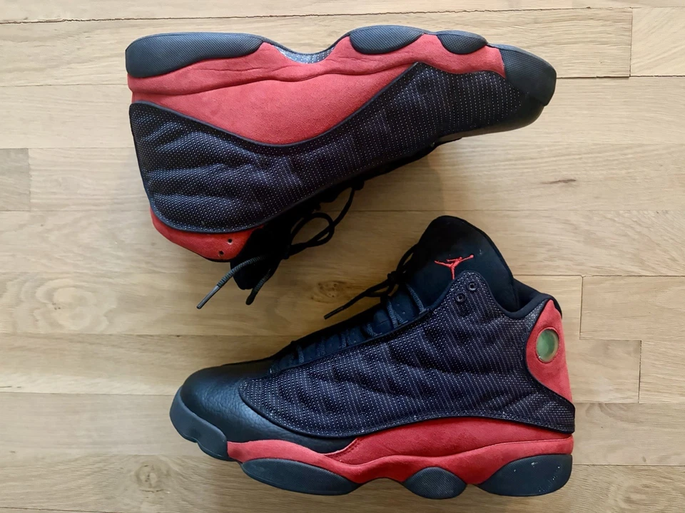 Talla 13 - Nike Air Jordan 13 Retro Bred 2017 - Limpio Foto 2 de 4