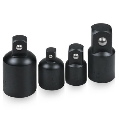 Utoolmart 4 Piece Impact Socket Adapter Set, 1/4'' - 3/8'' - 1/2'' Impact Driver...