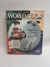 World Book Standard Edition Multimedia Encyclopedia IBM 1999 Standard CD ROM