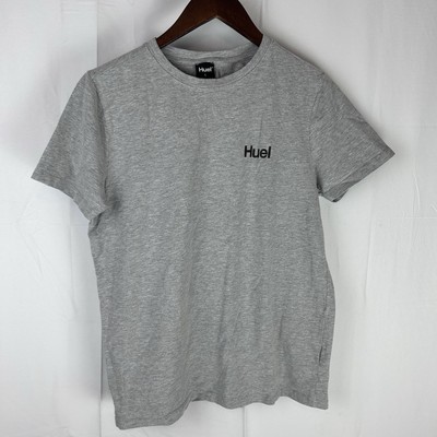 Huel Women's Short Sleeve Athletic Tee Shirt Size Medium Logo *Flaw