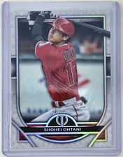 2021 Topps Tribute - Shohei Ohtani #28 -Los Angeles Angeles Dodgers MVP CY Young