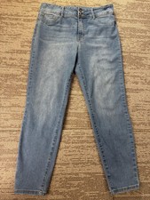 Curve Appeal Jeans Womens 12/31 Blue Medium Wash Curvy Fit Skinny Stretch Denim