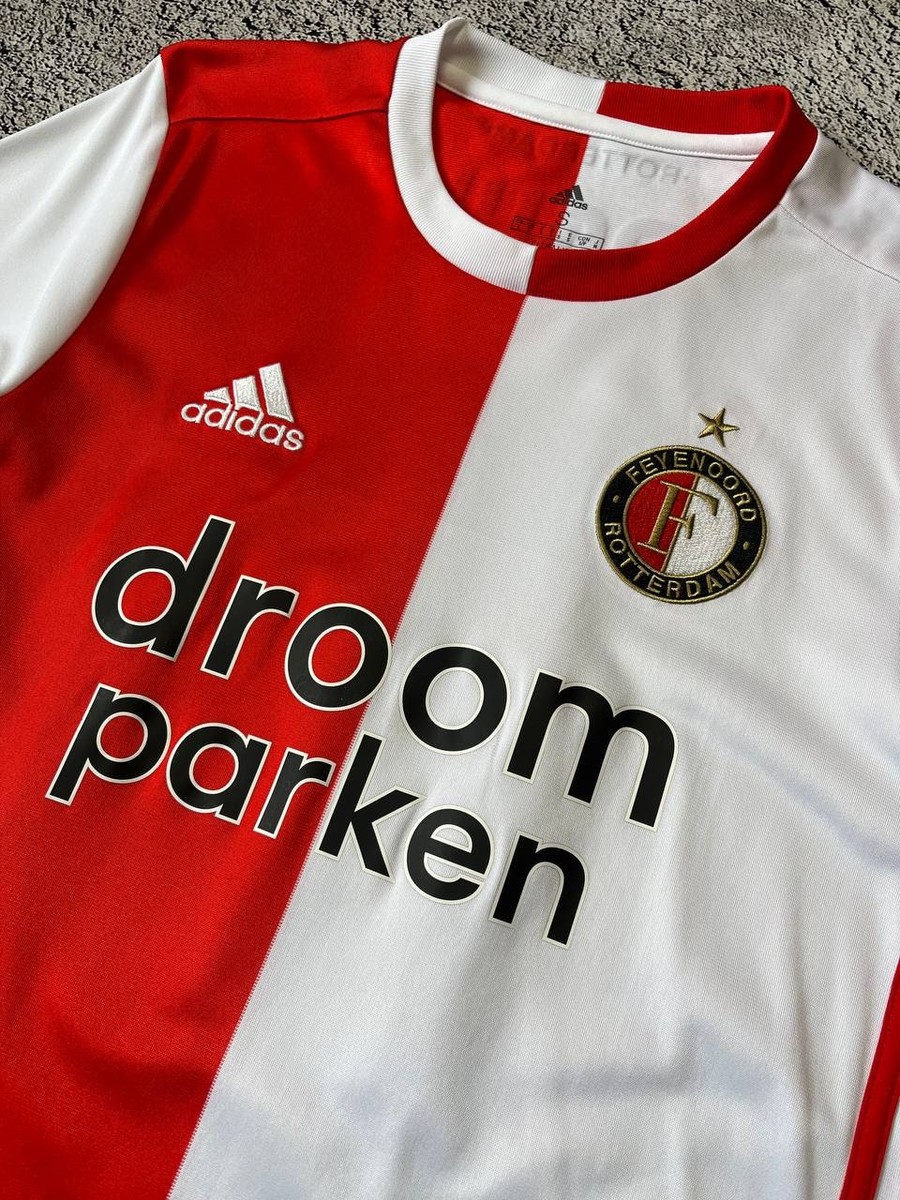 Adidas Feyenoord Rotterdam Home Jersey 2018 Berghuis 10 Climacool