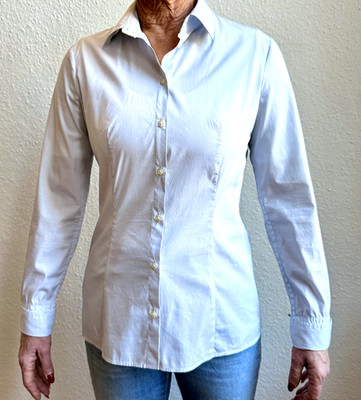 Damenbluse Hugo reine Baumwolle Gr. 34,  in fünf verschiedenen Farben