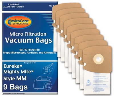 Replacement Micro Filtration Vacuum Cleaner Dust Bags Made To Fit Eureka Style M