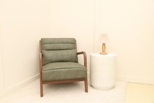 Cencrete Effect Round Side Table (ww00112)