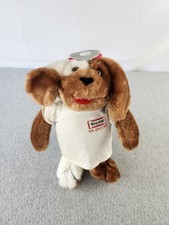 Milk Bone Brand Dog Biscuits Plush Doctor Spot, M.B. Dog By Russ Promo Stuffed