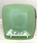 2 Fire King CHARM JADEITE 5 1/4" SAUCERS