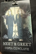 Ghost Meet & Greet Copia Conclave Laminate Pass With Lanyard