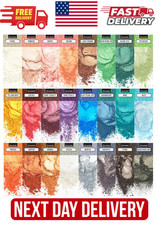 Mica Powder  24 Colors - 10g/Bottle of Natural Pigment Powder for Epoxy Resin