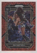 2023 Panini Prizm WWE Under Card Red Prizm 11/99 Indi Hartwell #116 n0c