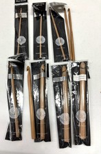 10 U-Nitt Bamboo Crochet Hooks Never used Great to Add to your Collection