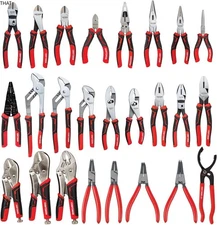 CRAFTSMAN Plier Set, 25 Pieces, Durable and Versatile Pliers, Blades (CMHT82625)