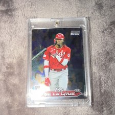 Topps Stadium Club Chrome 2024 Elly De La Cruz #48 Rookie Cincinnati Reds Card