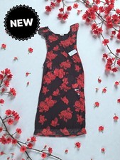 New Justify floral lined Dress women juniors XL