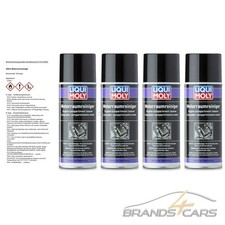 4x LIQUI MOLY 400ml MOTORRAUMREINIGER 3326 MOTORREINIGER MOTORWÄSCHE BODEN 97173