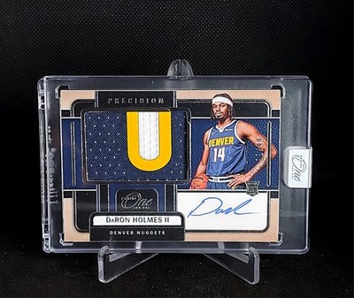 2024-25 Panini One and One DaRon Holmes RC Precision Jersey Patch Autograph /99
