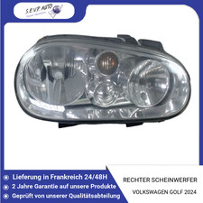 🇩🇪 RECHTER SCHEINWERFER ➤ VOLKSWAGEN GOLF IV 98-2004 1J1941018F ♻️