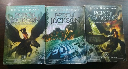 percy jackson book set 3-5 - 第 1/5 張圖片