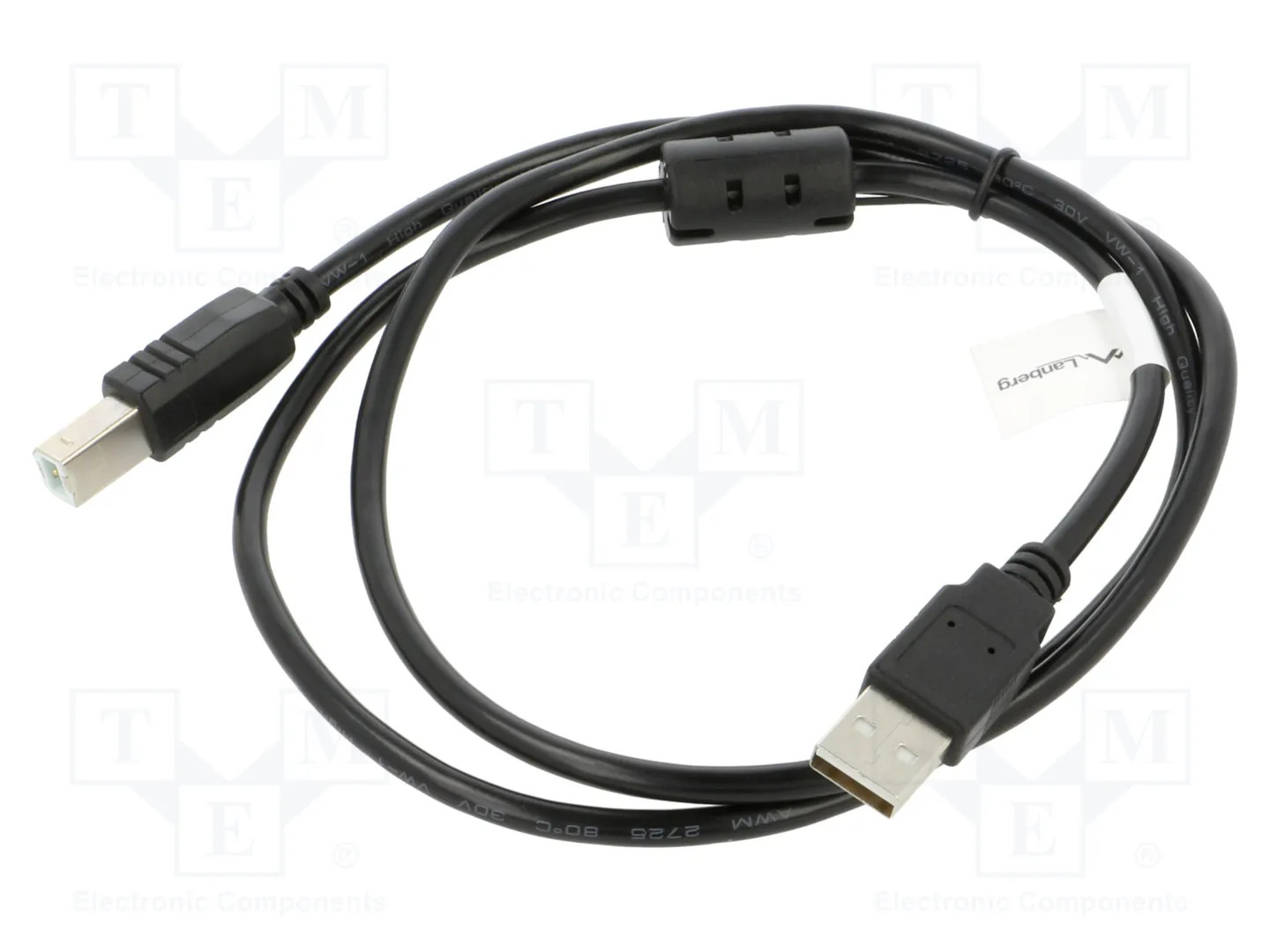 Lanberg Schwarz Am-Bm Ferrit-Usb-2.0-Kabel, 1 M, - Bild 7