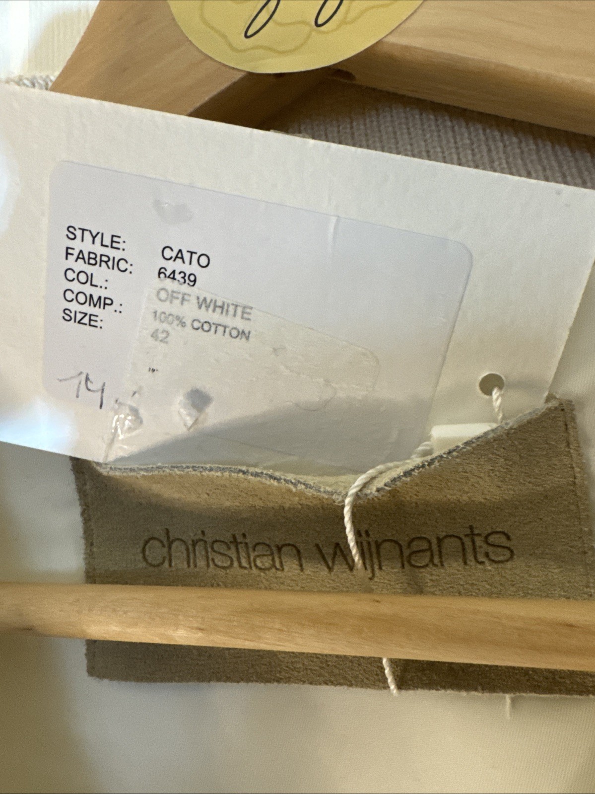 Women’s  Christian WIJNANTS Off White Bomber Jacket Sz42.NWT Gorgeous Oversized thumbnail 16