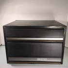 VTG Nintendo NES Wood 2-Drawer 28 Game Controller Zapper Storage Case Cabinet
