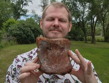 Carchardontosaurus Vertebra - Rare - Morocco Dinosaur Fossil  Kem Kem Cretaceous