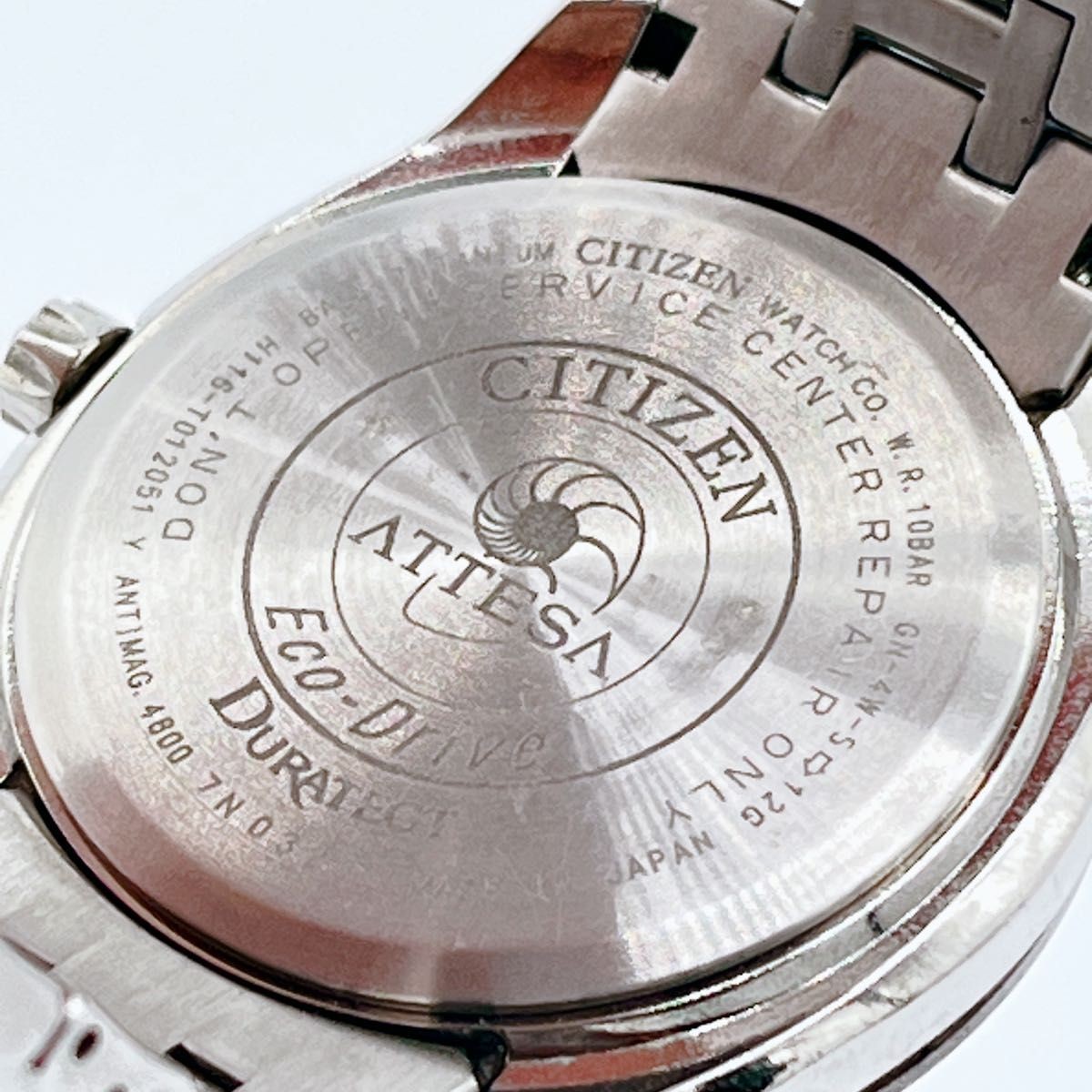 Citizen Attesa H116-T012051 Titanium Eco Drive GMT Solar Mens