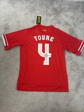 Kolo Toure Liverpool FC Hand Signed Liverpool Shirt with COA