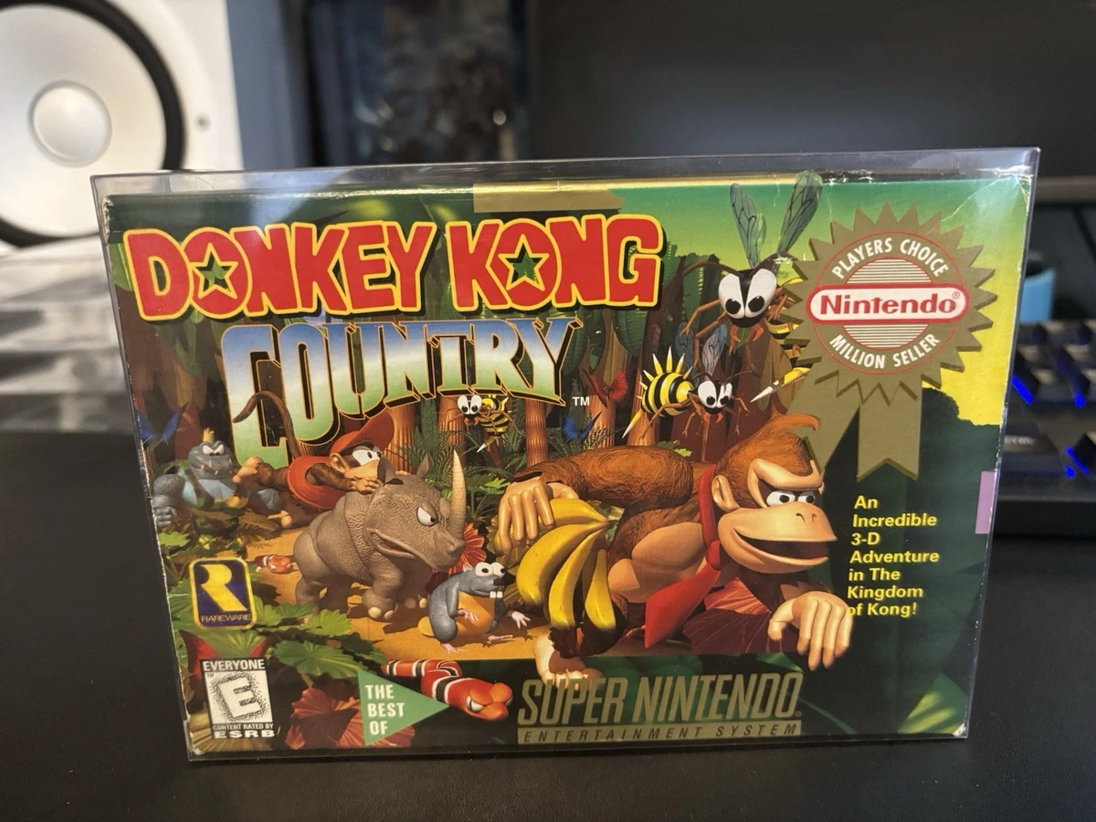 25+ Donkey Kong Country Nintendo SNES Boxing Video Games for sale